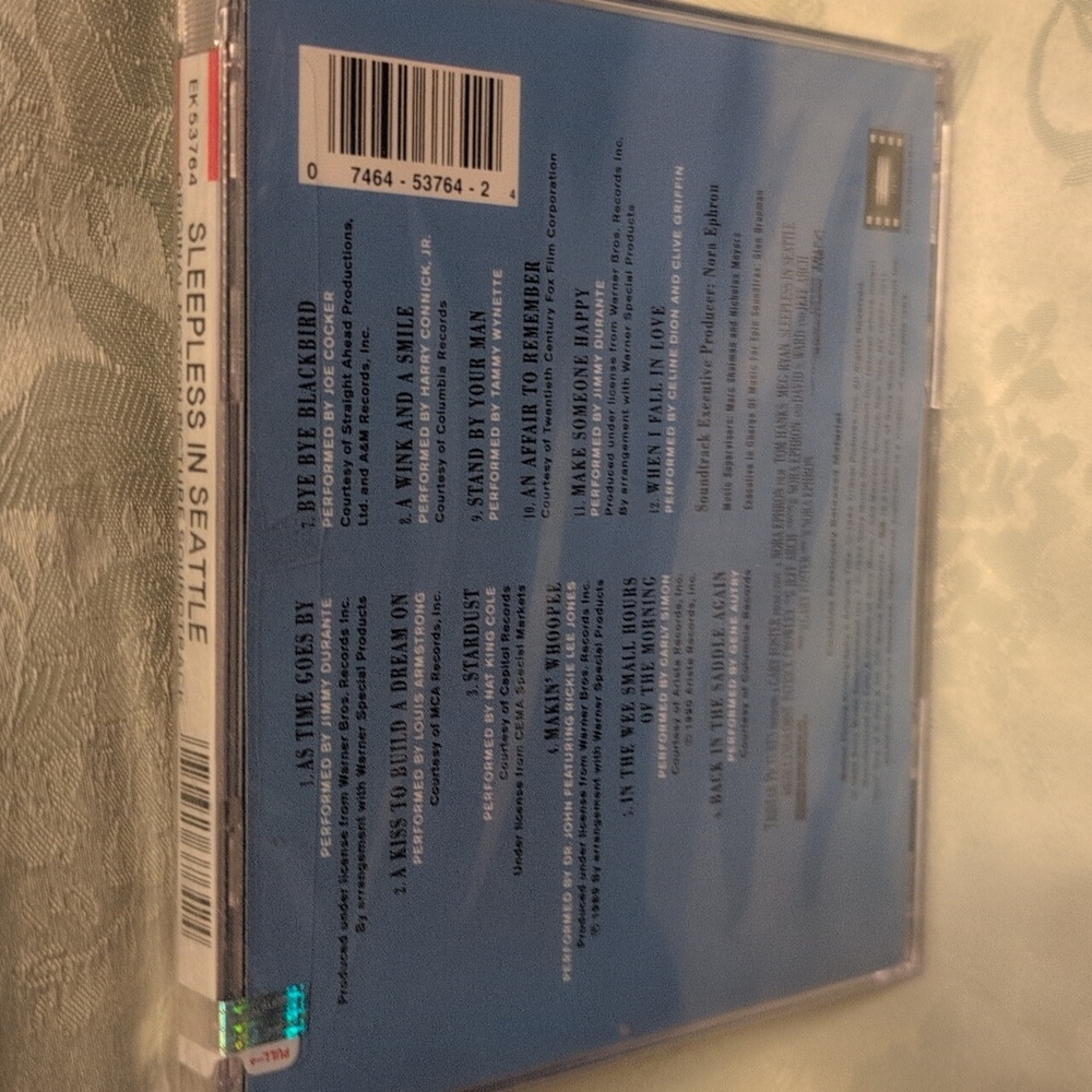 Sleepless In Seattle CD - Picture 2 of 2